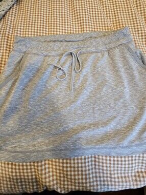 Athleta Techie Terry Skirt - Elastic Waist & Pockets!